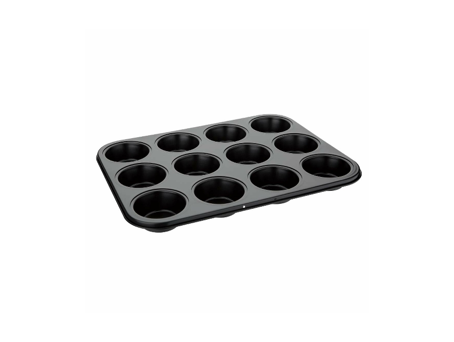 Vogue Carbon Non Stick Muffin Tray 12 Cup